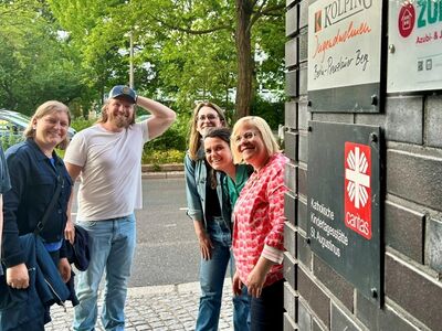 SPD Mauerpark beim Azubi-Wohnen