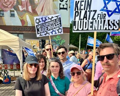 SPD Mauerpark bei der Mahnwache