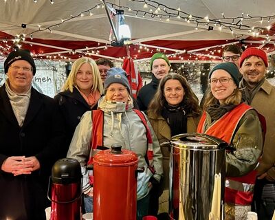Glühwein mit der SPD Mauerpark